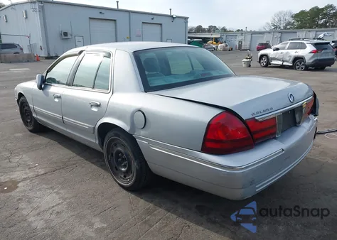 2003 Mercury Grand Marquis Gs из США, поврежденный, VIN 2MEFM74W93X660466